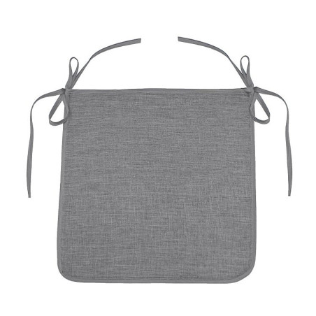 Lot de 4 galettes 40 x 40 x 3.5 cm Newton Gris - Chambray