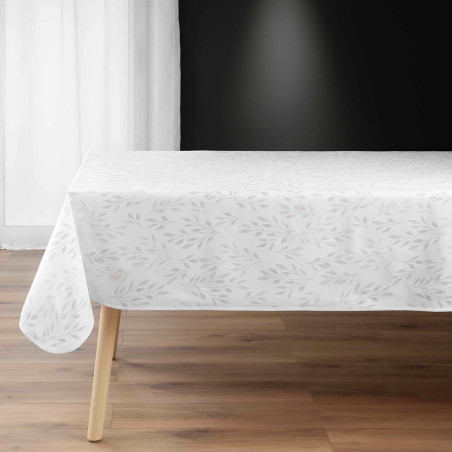 Nappe Rectangle 150 x 240 cm Lonigold - Polyester Imprimé Métallisé