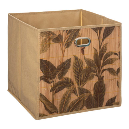 Panier rangement en bambou - Mix'N Modul - 31 x 31 cm