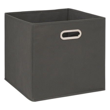 Boite rangement "Mix'N Modul" - Gris anthracite - 31 x 31 cm