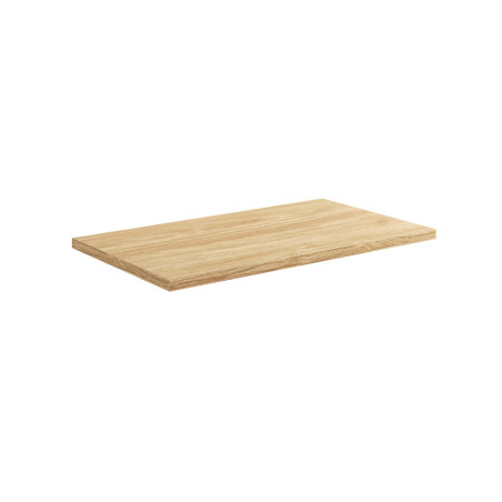 Plateau meuble sous vasque en bois - L 70 cm x l 46 cm - Wavy