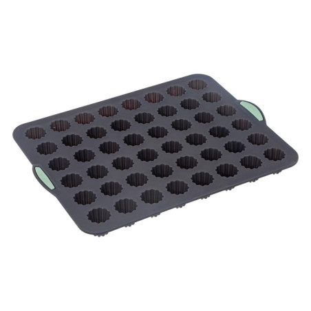 Moule pour 48 mini cannelés "Silitop" - Gris - 0.93 L