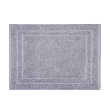 Tapis de bain en coton - Gris taupe - 50 x 70 cm