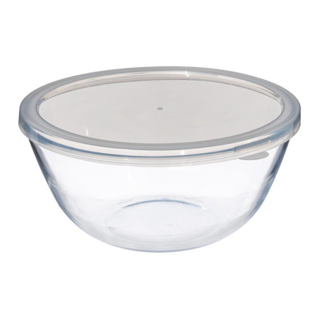 Bol à mixer "Boro" en verre - 4,4 L - D 27 x H 12,6 cm