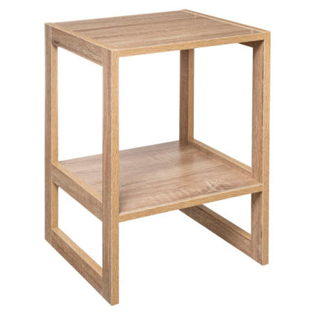 Etagère empilable 1 case - Mix n'modul - Naturel - L 34,5 x P 33,5 x H 51 cm