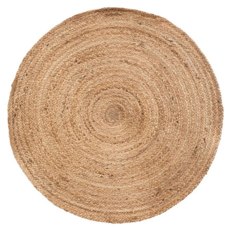 Tapis rond 80 cm - Naturel - Jute