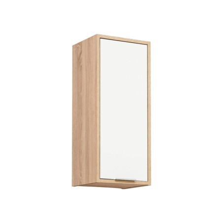 Meuble haut de cuisine "Vanessa" - Beige/Blanc - L 30 x H 72 cm