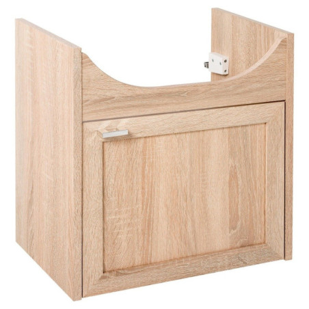 Meuble sous vasque en bois - H 49 x L 48 x P 30 cm - Bartolomeo Sonoma