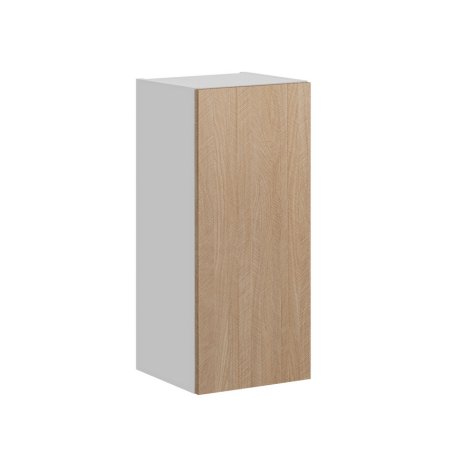 Placard haut de cuisine "Roma" - Blanc/Beige - L 30 x H 72 x P 30 cm