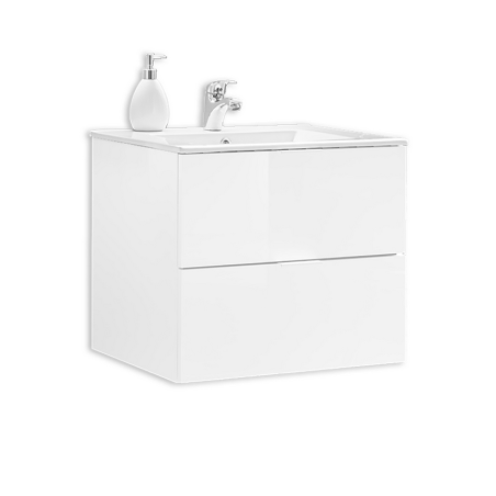 Meuble sous-vasque "Sofia" - Blanc - L 60 x H 54 x P 45,6 cm