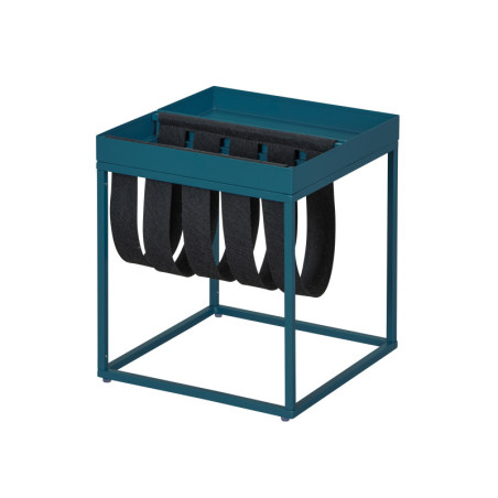 Table d'appoint "Club Ny" - Bleu -  L 35 x P 35 x H 35 cm