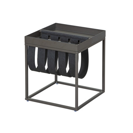 Table d'appoint "Club Ny" - Gris -  L 35 x P 35 x H 35 cm