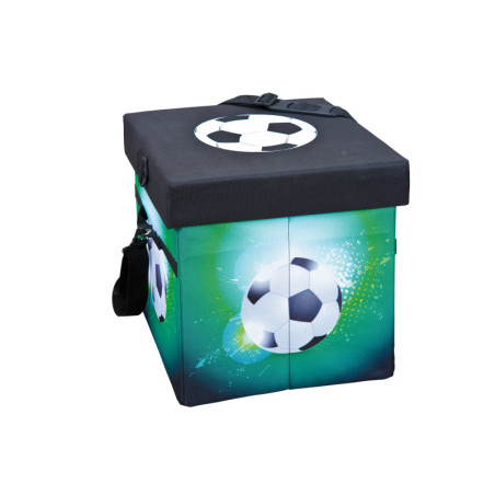 Sac isotherme 2 en 1 "Fanbox" - Multicolore - L 37 x P 36  x H 37 cm