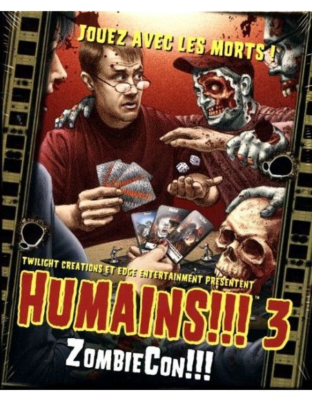 Humains !!! 3 - ZombieCon !!! - Jeu de société