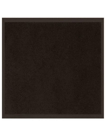 Tapis d'entrée anti-poussière - L 120 x l 80 cm - Noir