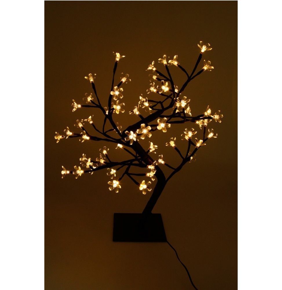 Arbre lumineux d'intérieur blanc 48 LEDs Décoration lumineuse