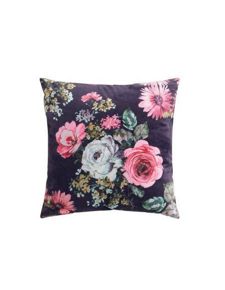 Coussin en velours Flower life - L 45 cm x l 45 cm