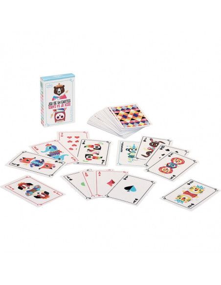 Jeu de 54 cartes Ingela P.Arrhenius - Vilac - Jeux et jouets