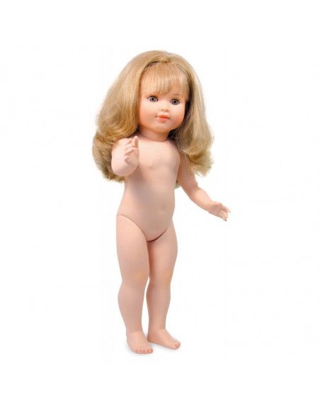 Marie-Françoise  40 cm nue -Cheveux longs blond -Yeux bruns - Vilac - Jeux et jouets