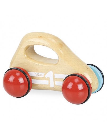 Voiture 1er âge bois naturel - Vilac - Jeux et jouets