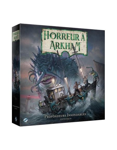 Horreur à Arkham - Jeu de Plateau V3 - Profondeurs Insondables - Extension