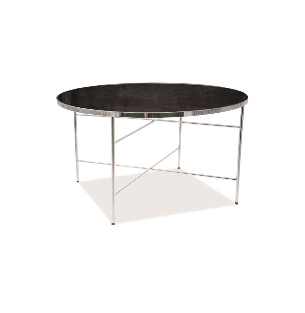 Table Basse Ronde D Cm X H Cm Ibiza Noir