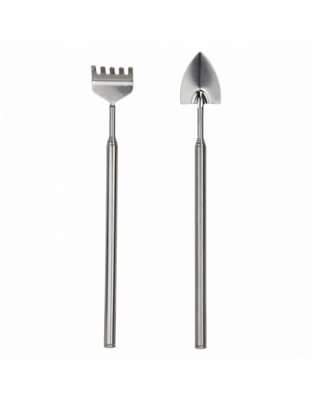 Set outils de jardin pour terrarium - Acier inoxydable