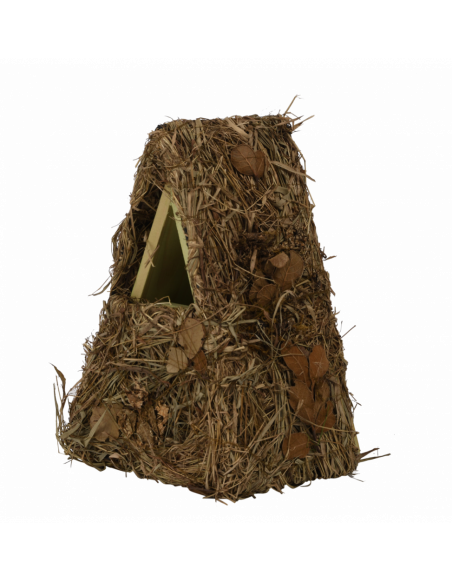 Nichoir camouflage - L 12,8 x l 16,2 x H 23,8 cm - Marron