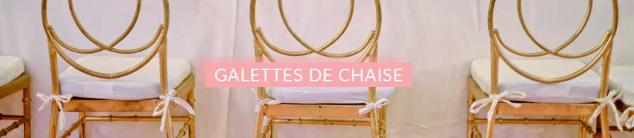 Galettes de Chaise, Coussins de Chaise | AC-Déco